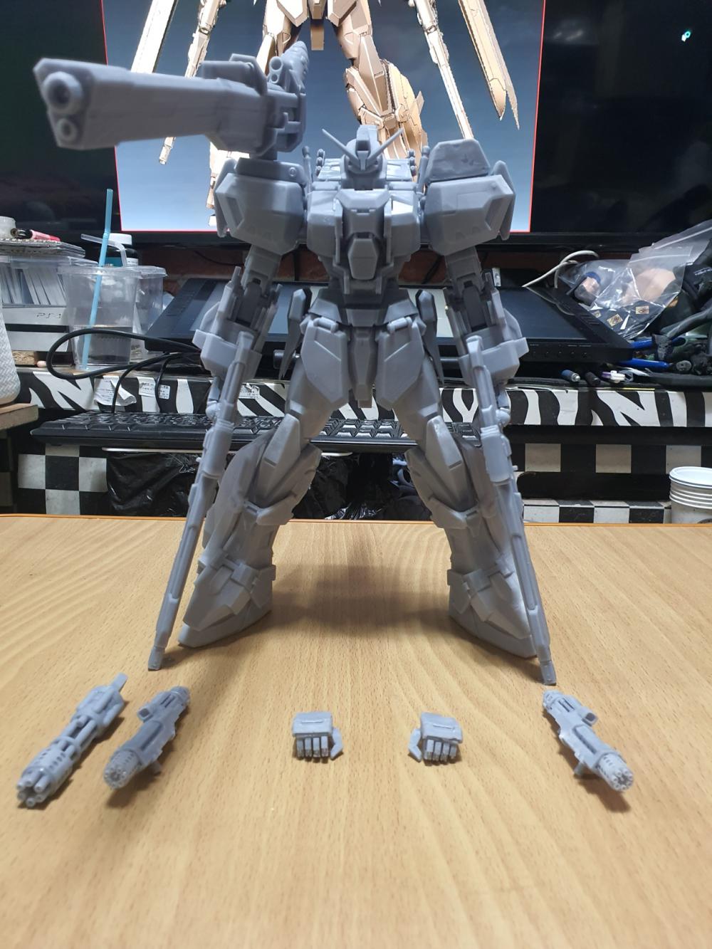 高達(dá)SEED 決斗尸裝 雕塑3D打印模型