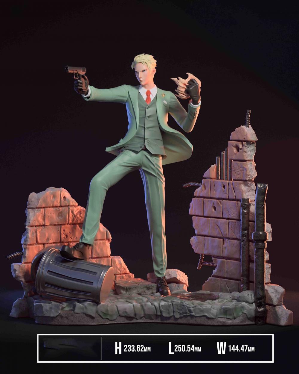 勞埃德·福杰3D打印模型