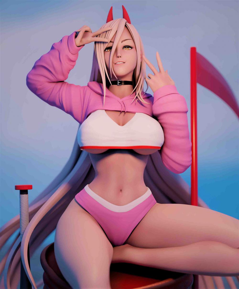 帕瓦 鏈鋸人3D打印模型