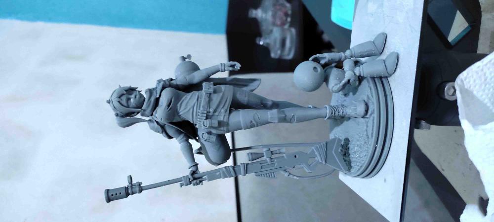 戰(zhàn)爭(zhēng)女孩3D打印模型