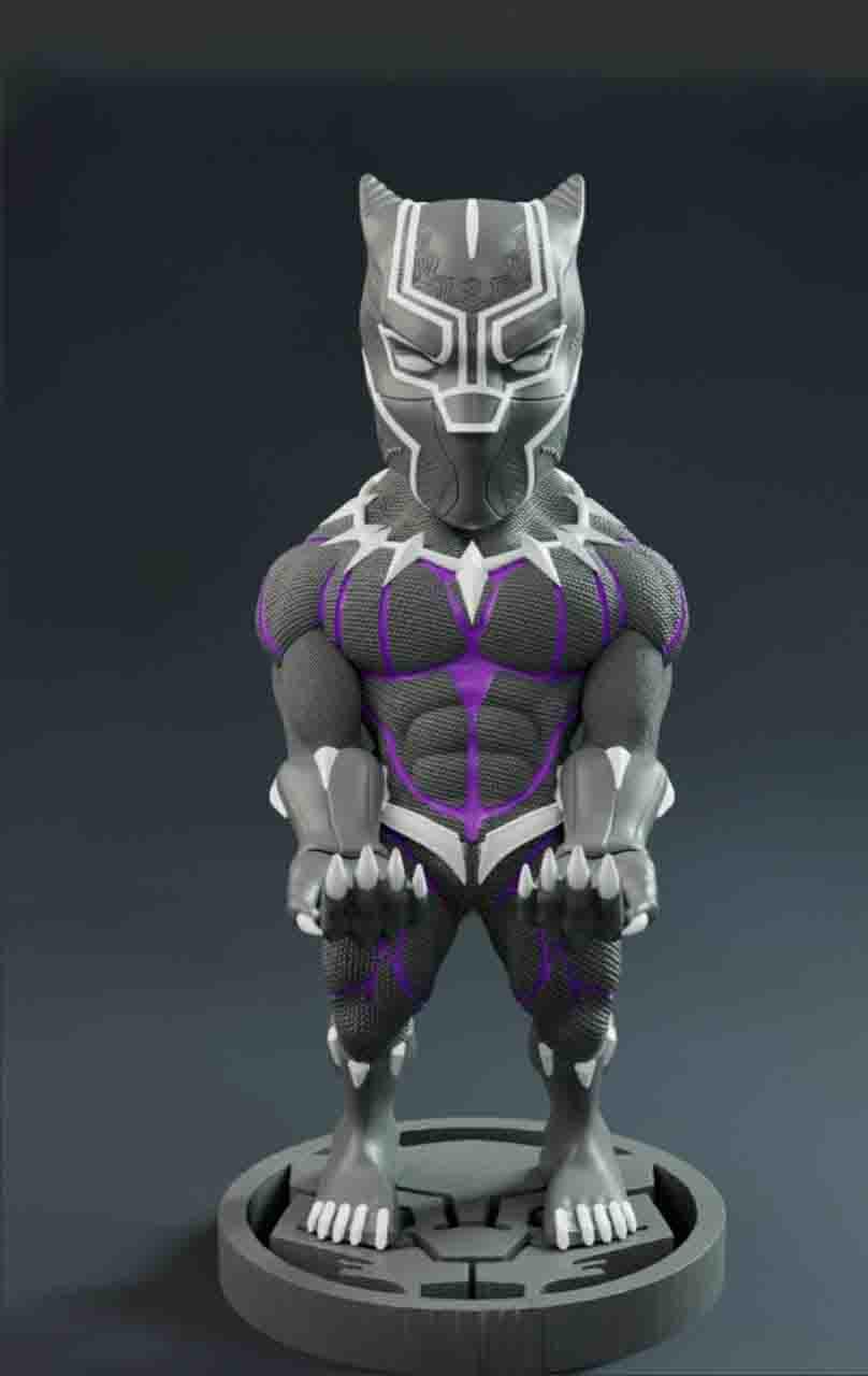 黑豹 游戲手柄支架3D打印模型