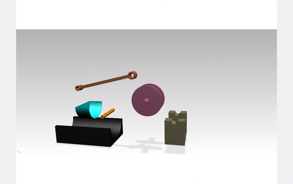 發(fā)動(dòng)機(jī)氣缸3D打印模型