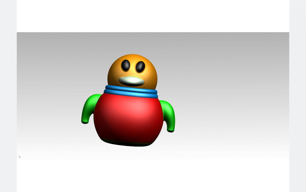 企鵝儲錢罐3D打印模型