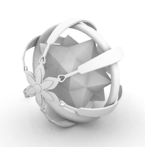 糾纏之緣3D打印模型