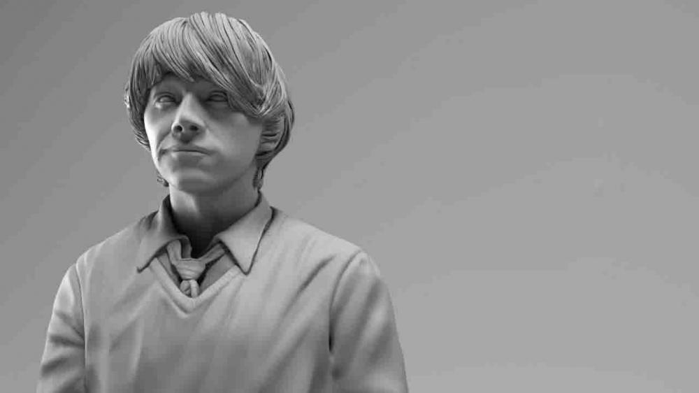 羅恩·韋斯萊 胸雕3D打印模型