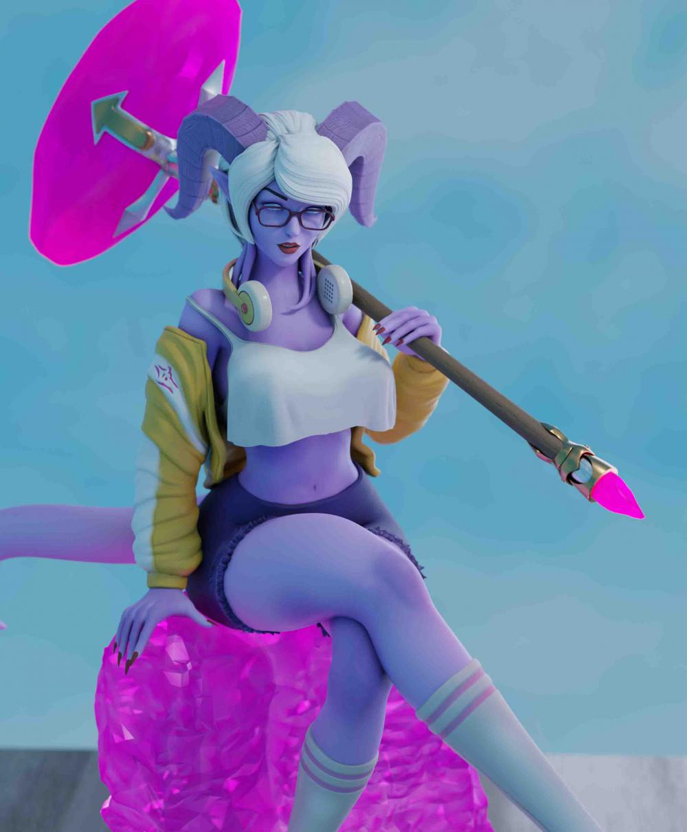 伊瑞爾 魔獸世界3D打印模型