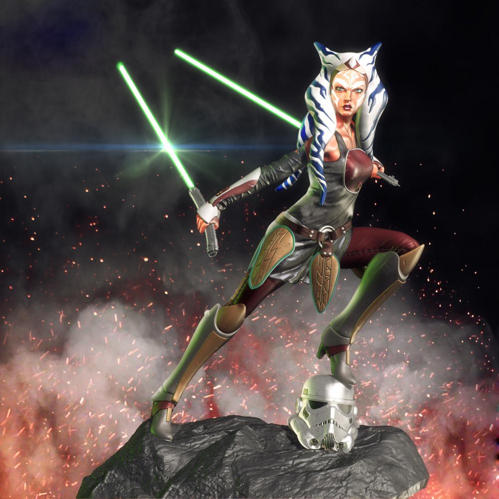 星球大戰(zhàn) 阿索卡3D打印模型