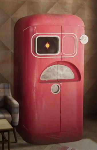 原子之心 Nora諾拉冰箱3D打印模型