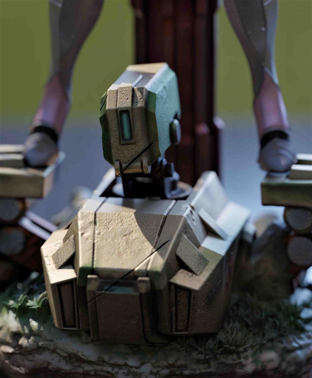 守望先鋒 天使3D打印模型