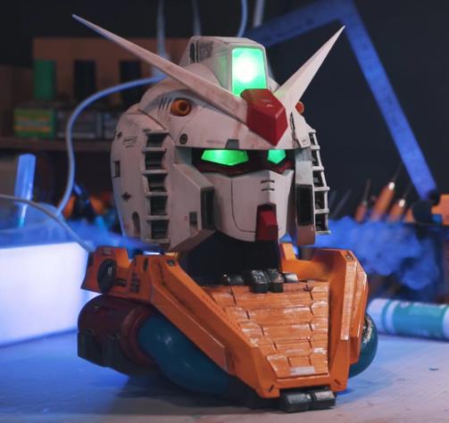 高達RX78元祖胸像3D打印模型