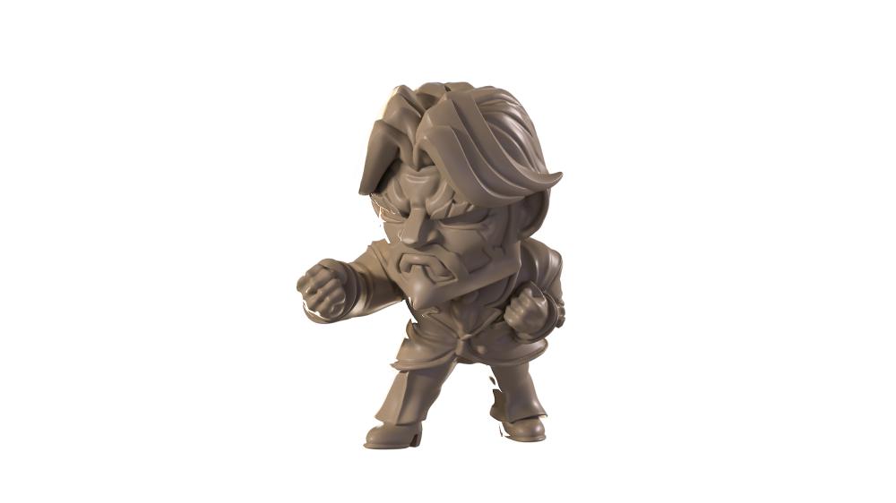 不死者之王 Overlord 塞巴斯·蒂安（戰(zhàn)斗）3D打印模型