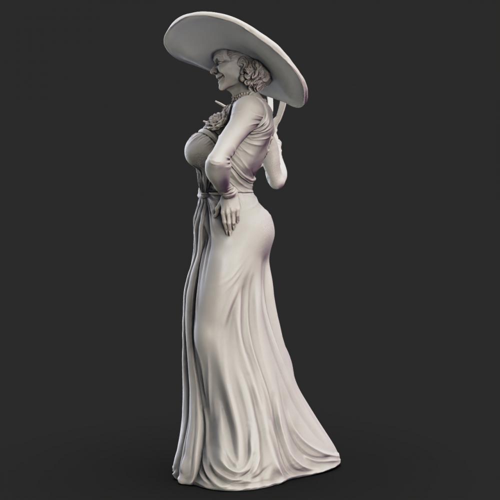 八尺夫人3D打印模型