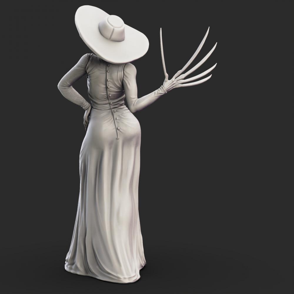 八尺夫人3D打印模型