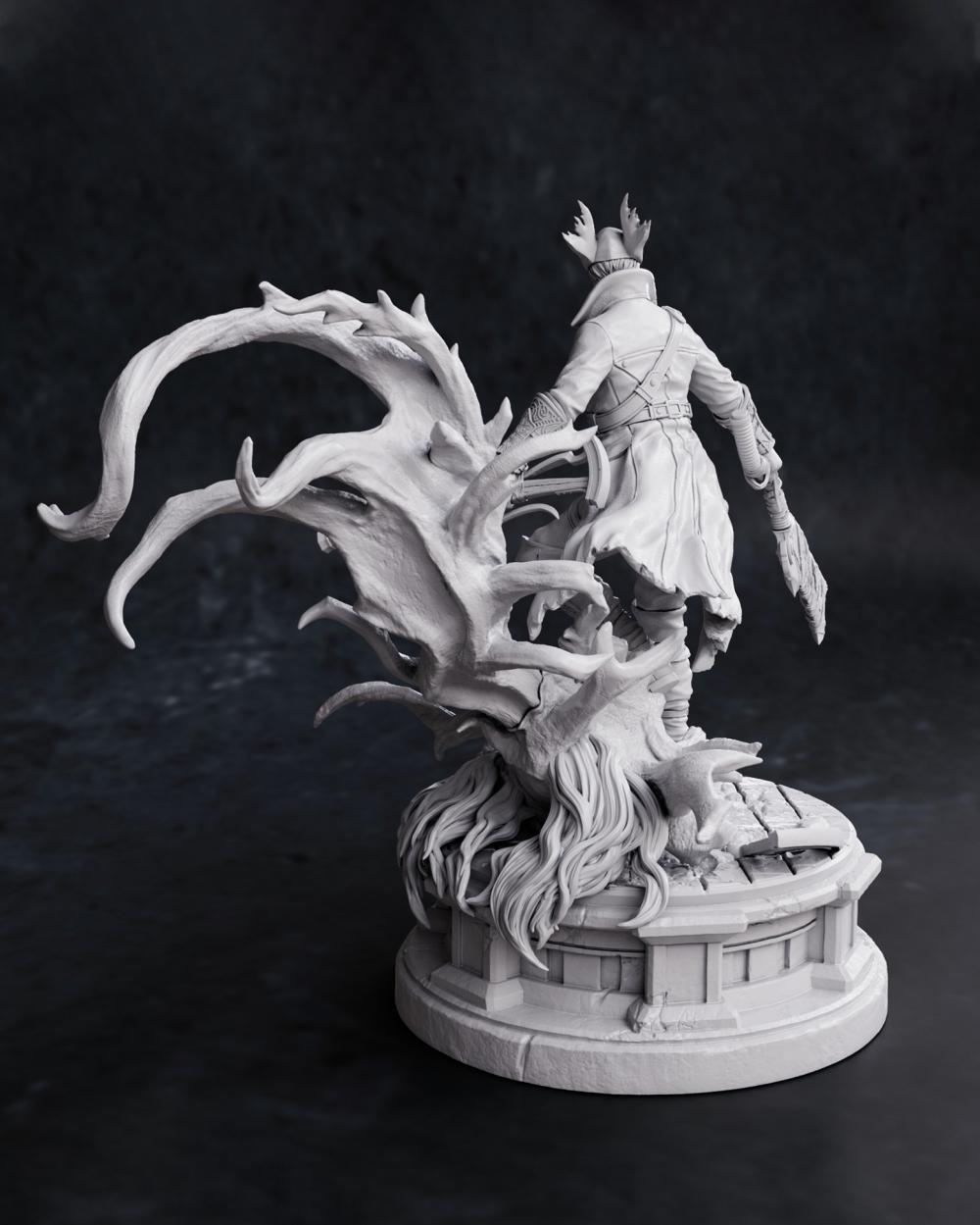 血源詛咒 獵人3D打印模型