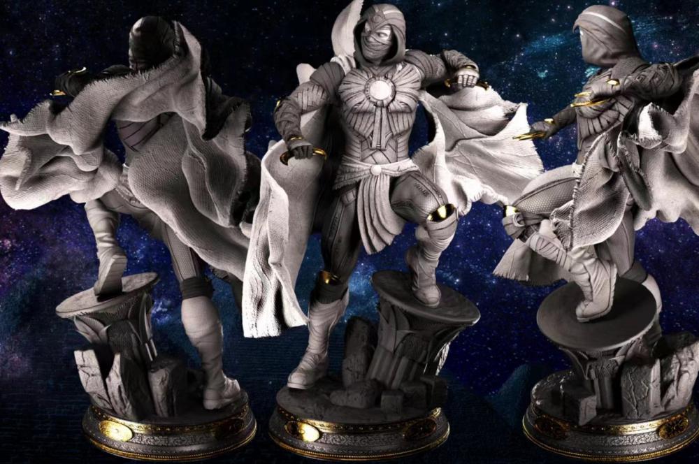 漫威 月光騎士 站立3D打印模型