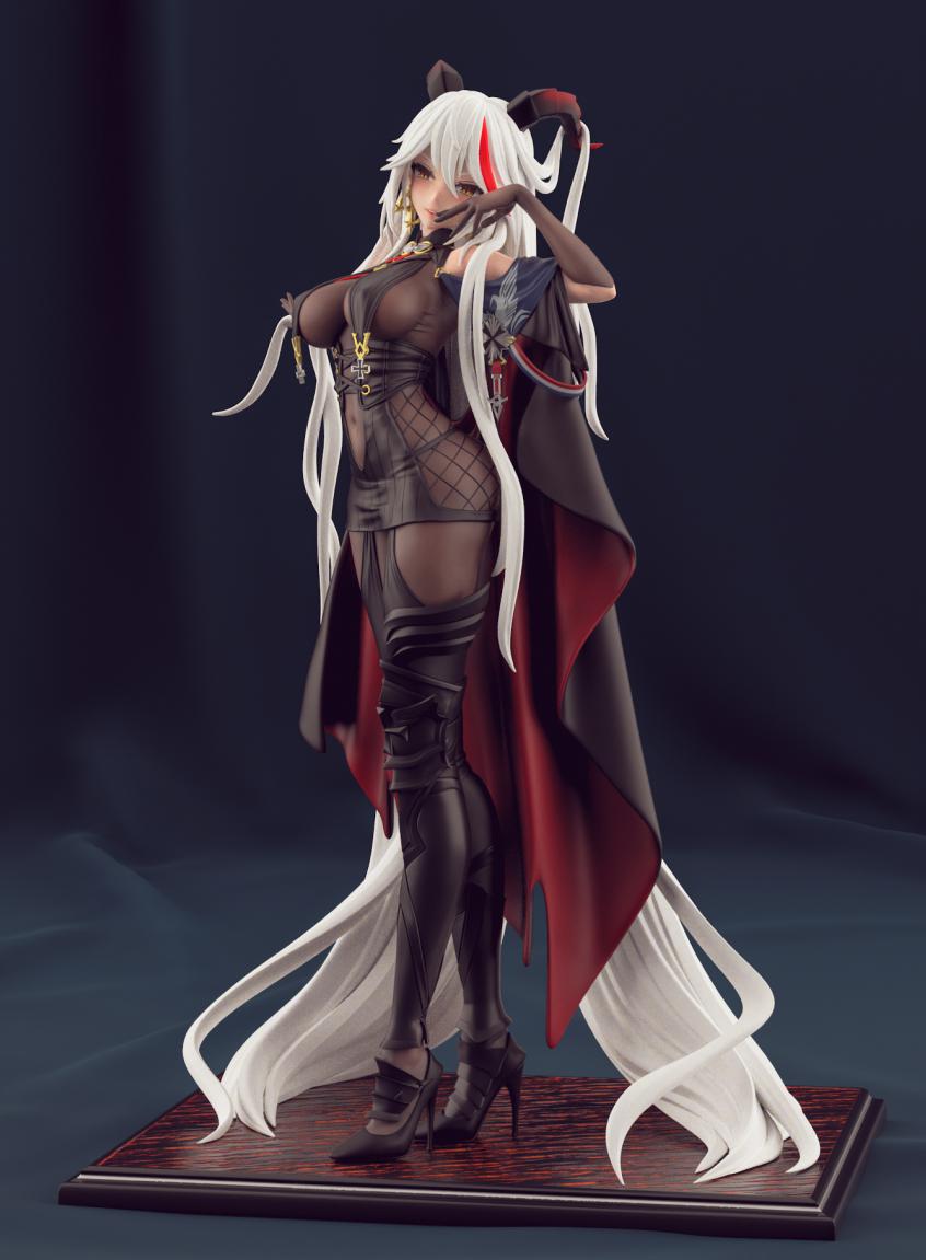 碧藍(lán)航線埃吉爾3D打印模型