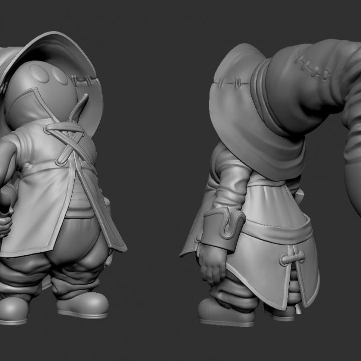 最終幻想 比比3D打印模型