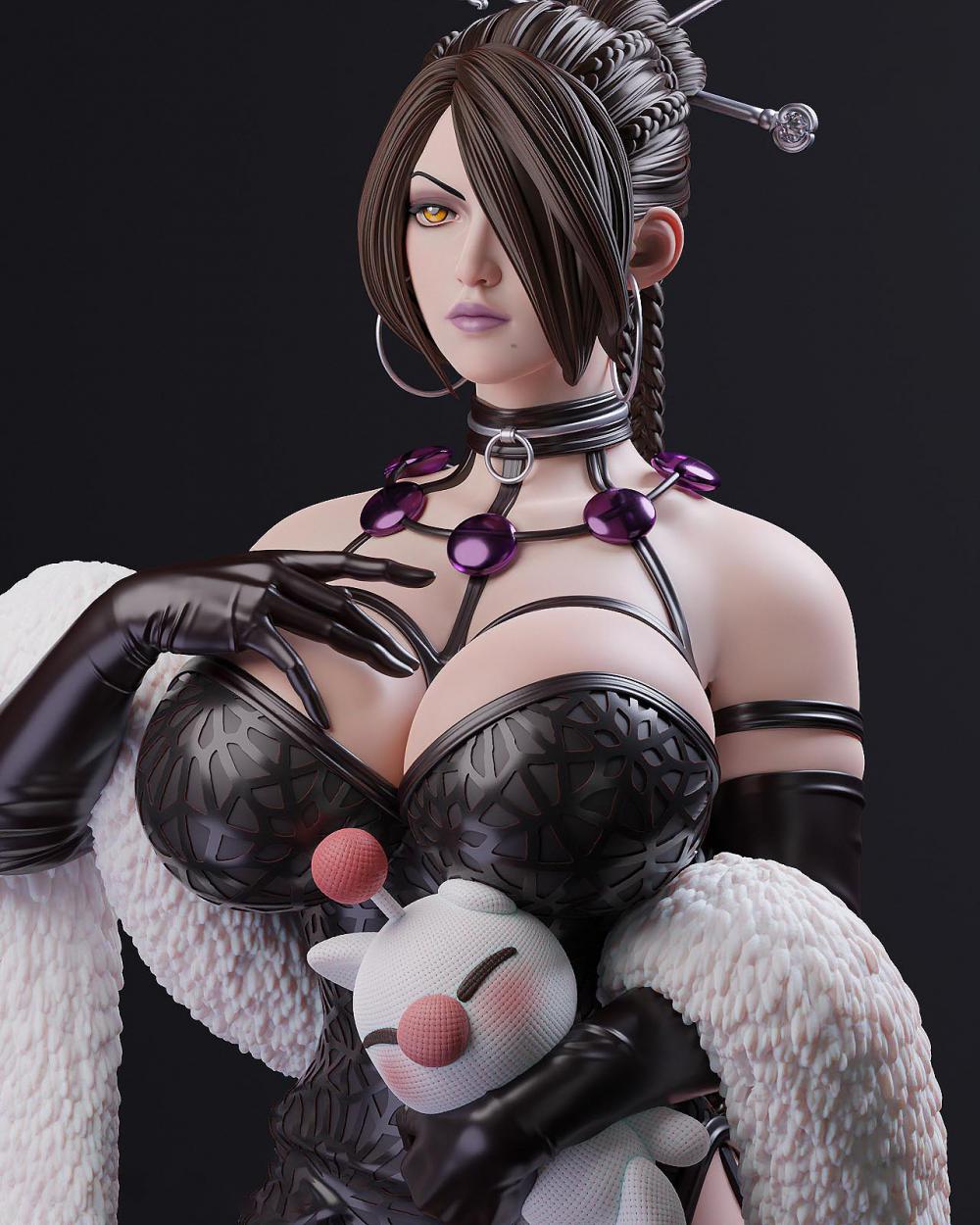 最終幻想 露露3D打印模型