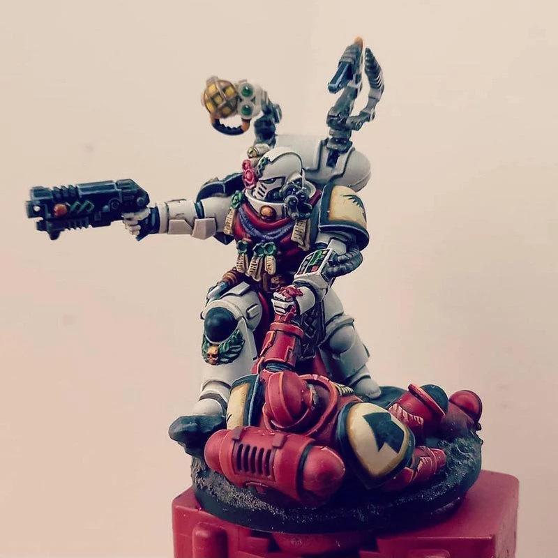 戰(zhàn)錘40K 星際戰(zhàn)士士官3D打印模型