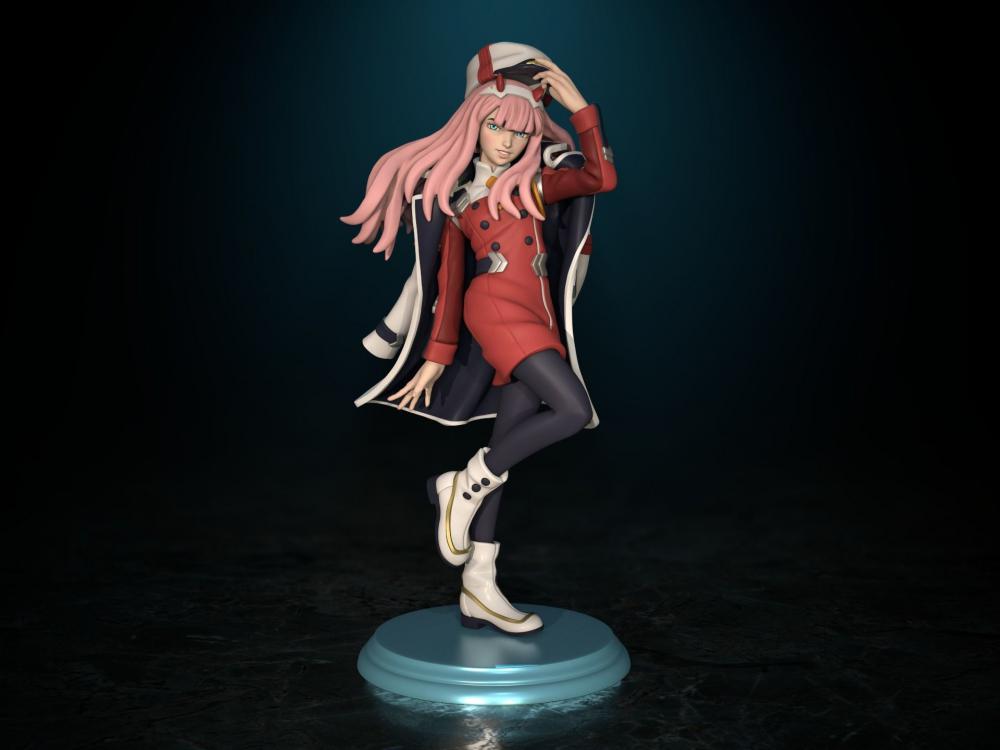 親愛(ài)的弗蘭克斯 02 紅色軍服3D打印模型