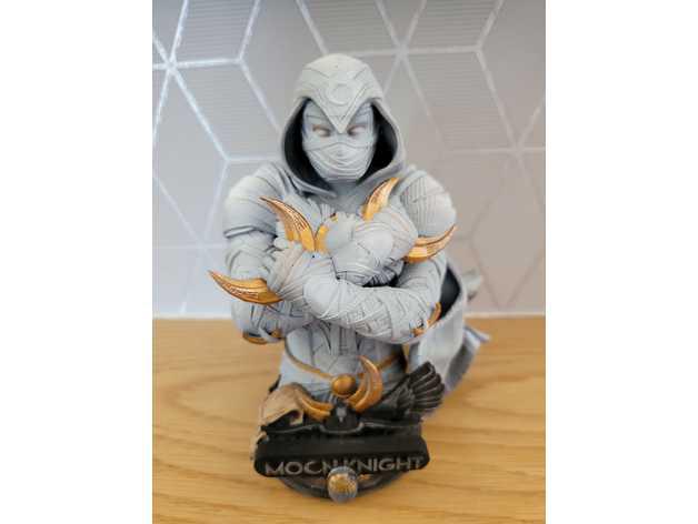 漫威 月光騎士 胸像3D打印模型