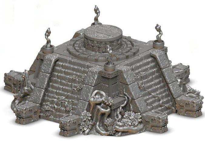 瑪雅祭壇3D打印模型