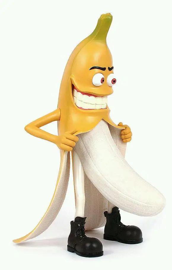 壞壞香蕉人3D打印模型
