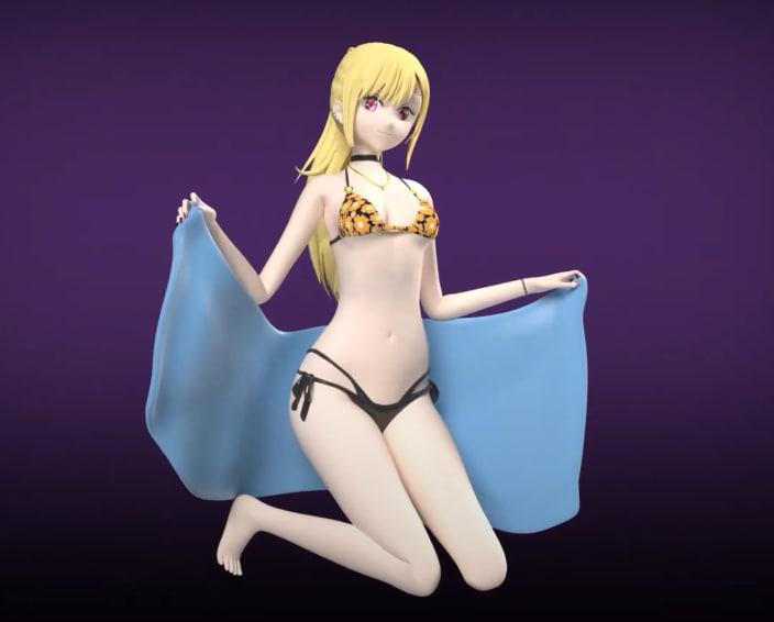 喜多川海夢3D打印模型