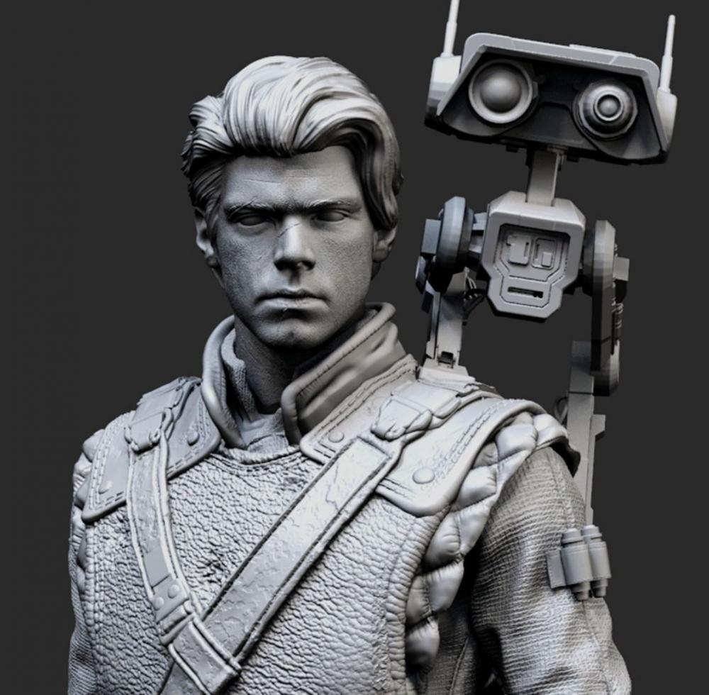 卡爾·凱斯提斯3D打印模型