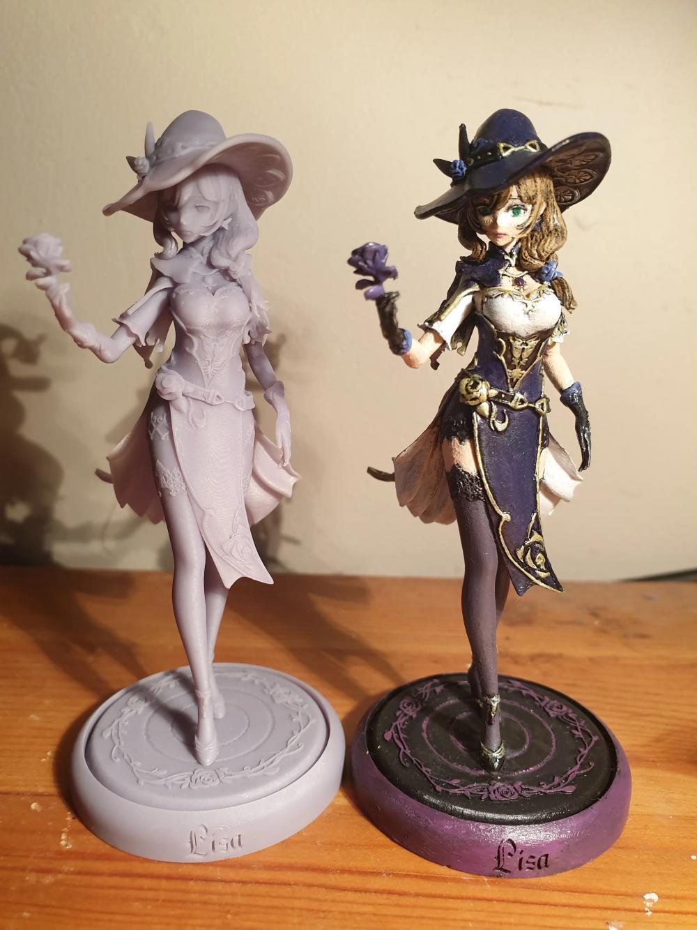 麗莎 原神3D打印模型