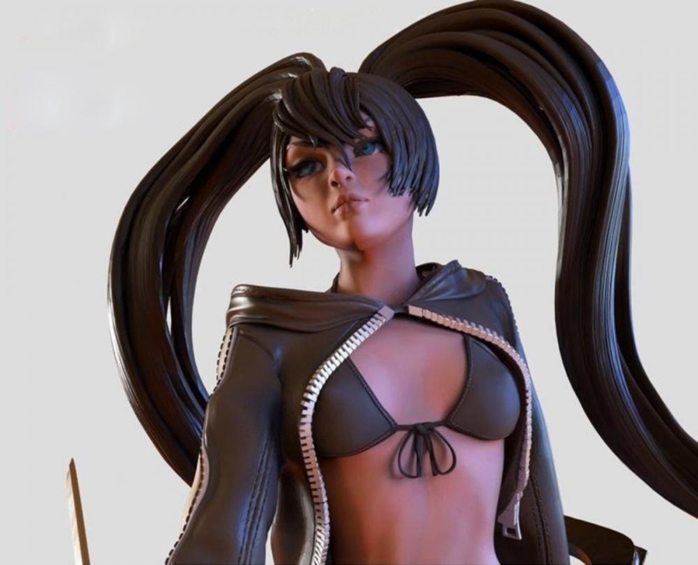 黑巖射手 黑巖3D打印模型