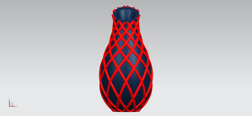 花瓶3D打印模型