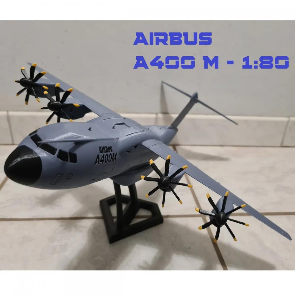 A400M 運(yùn)輸機(jī)3D打印模型