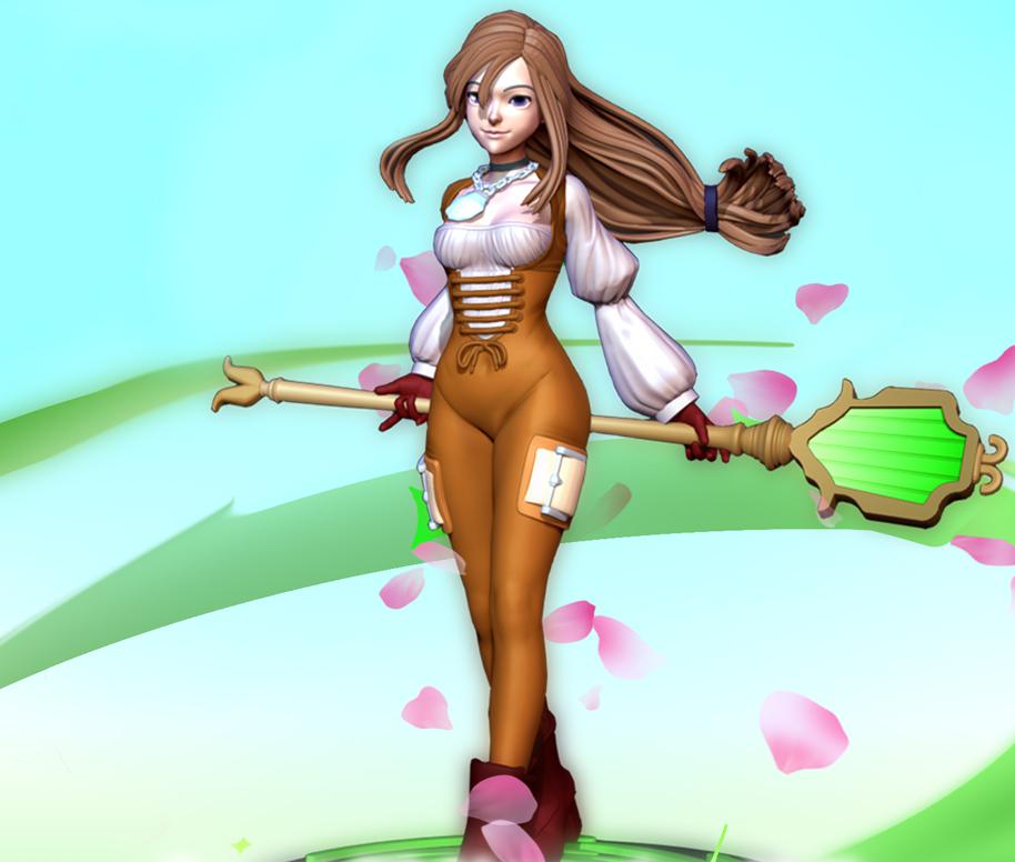 最終幻想 加奈特3D打印模型