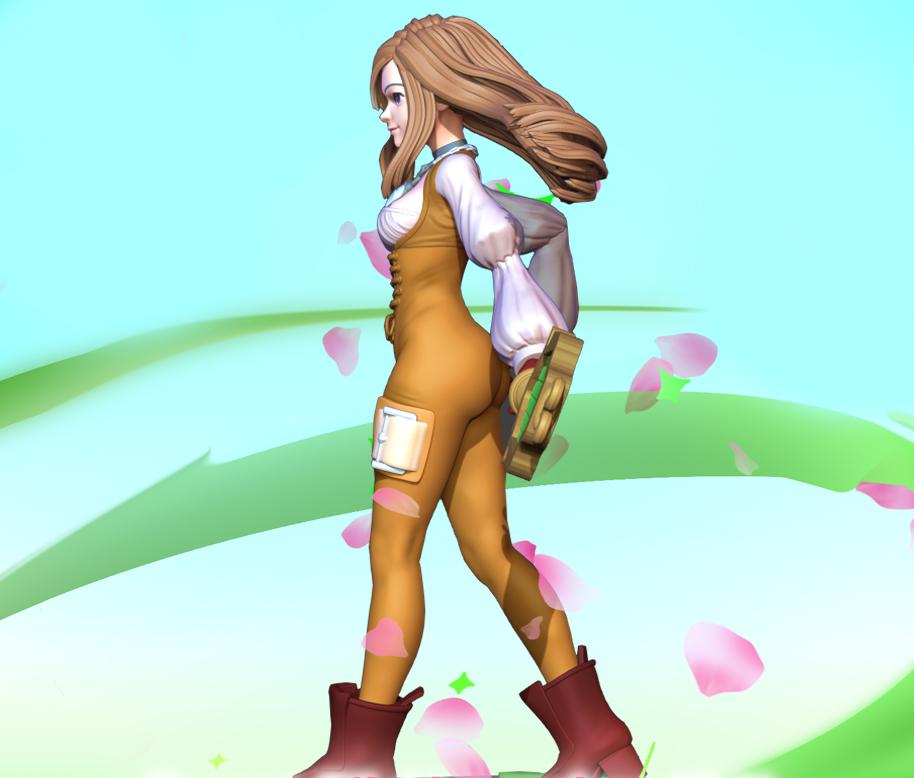 最終幻想 加奈特3D打印模型