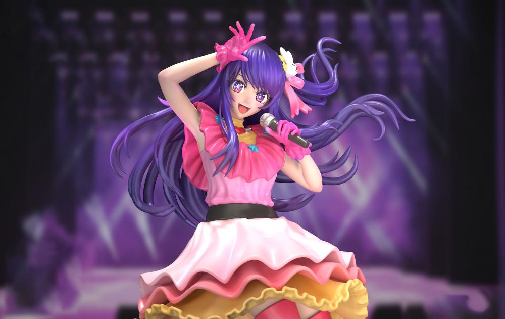 星野愛3D打印模型