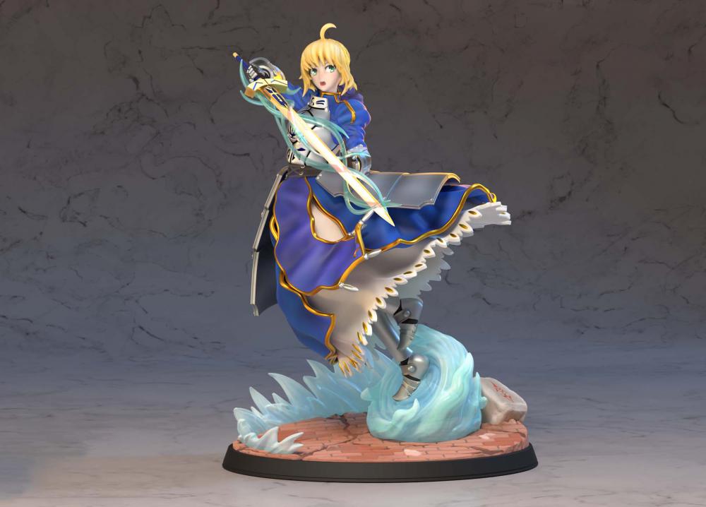 阿爾托莉雅 Fate3D打印模型