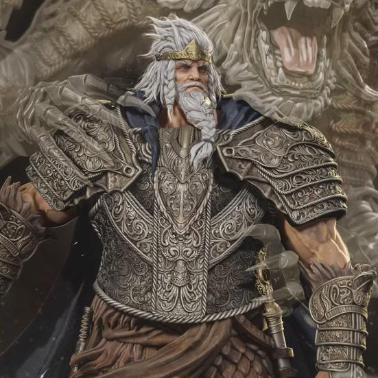艾爾登法環(huán) 老頭環(huán)初始之王 葛弗雷3D打印模型