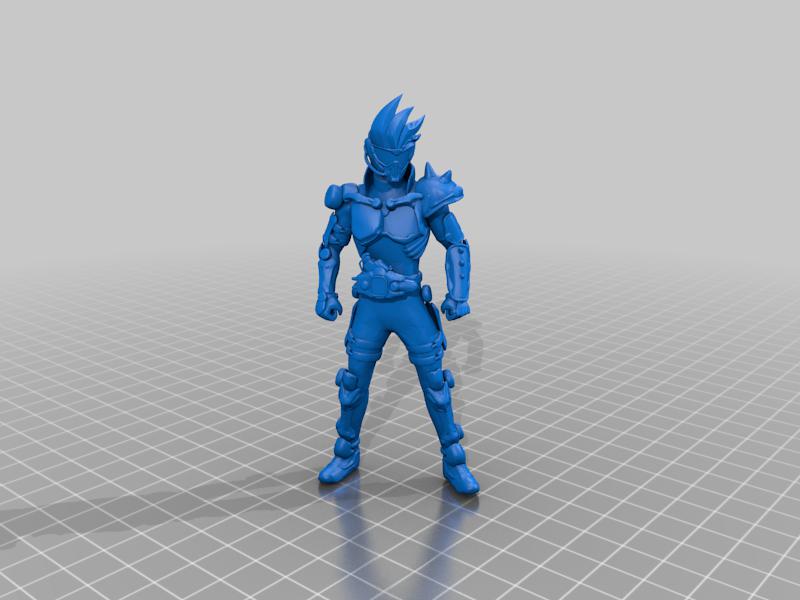 假面騎士艾克賽德3D打印模型