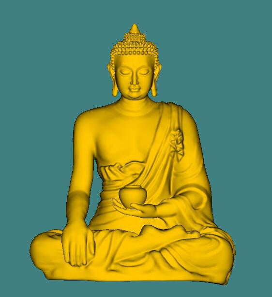 藥師佛3D打印模型