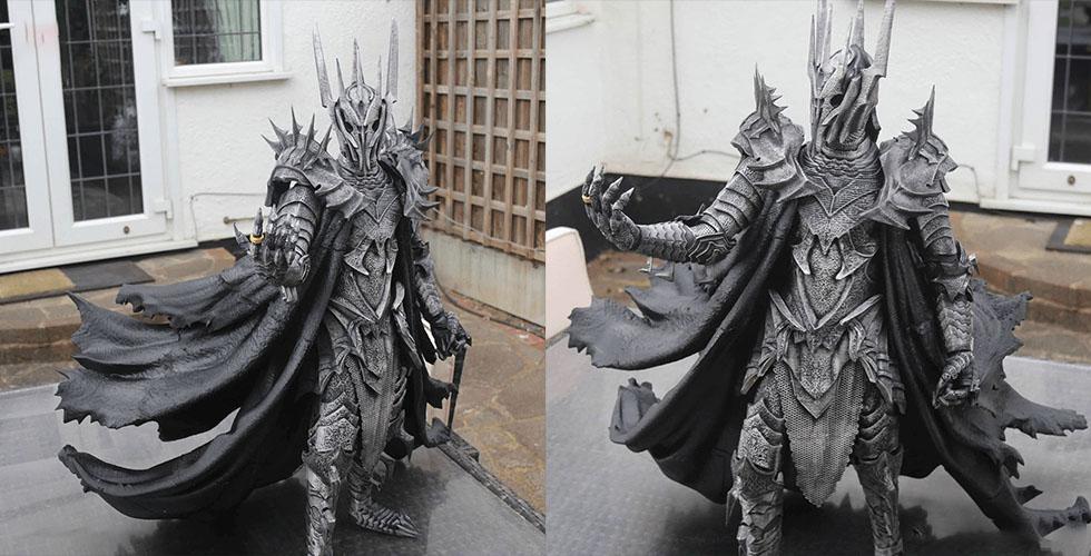 索倫  魔戒3D打印模型