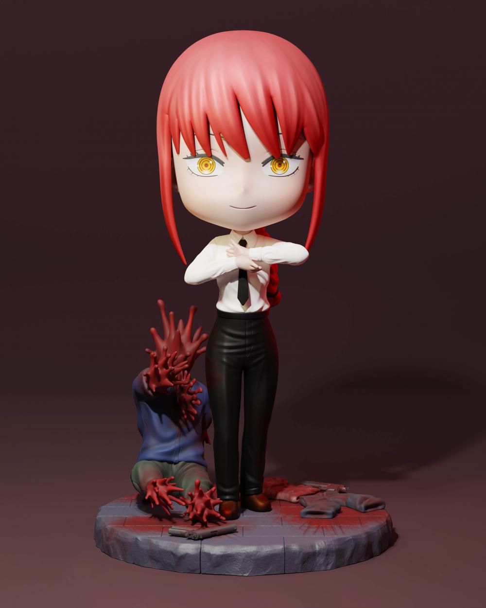 瑪奇瑪 Q版3D打印模型