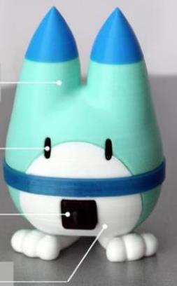 幸運(yùn)小怪獸3D打印模型