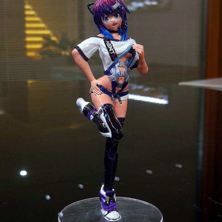 Projekt Melody虛擬主播3D打印模型