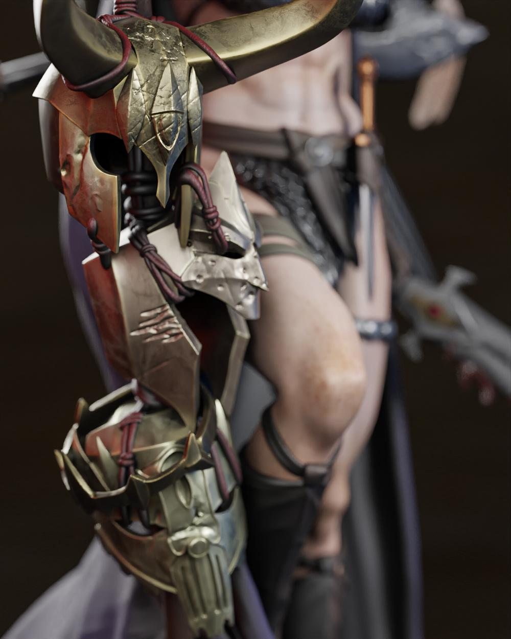 女王神劍3D打印模型