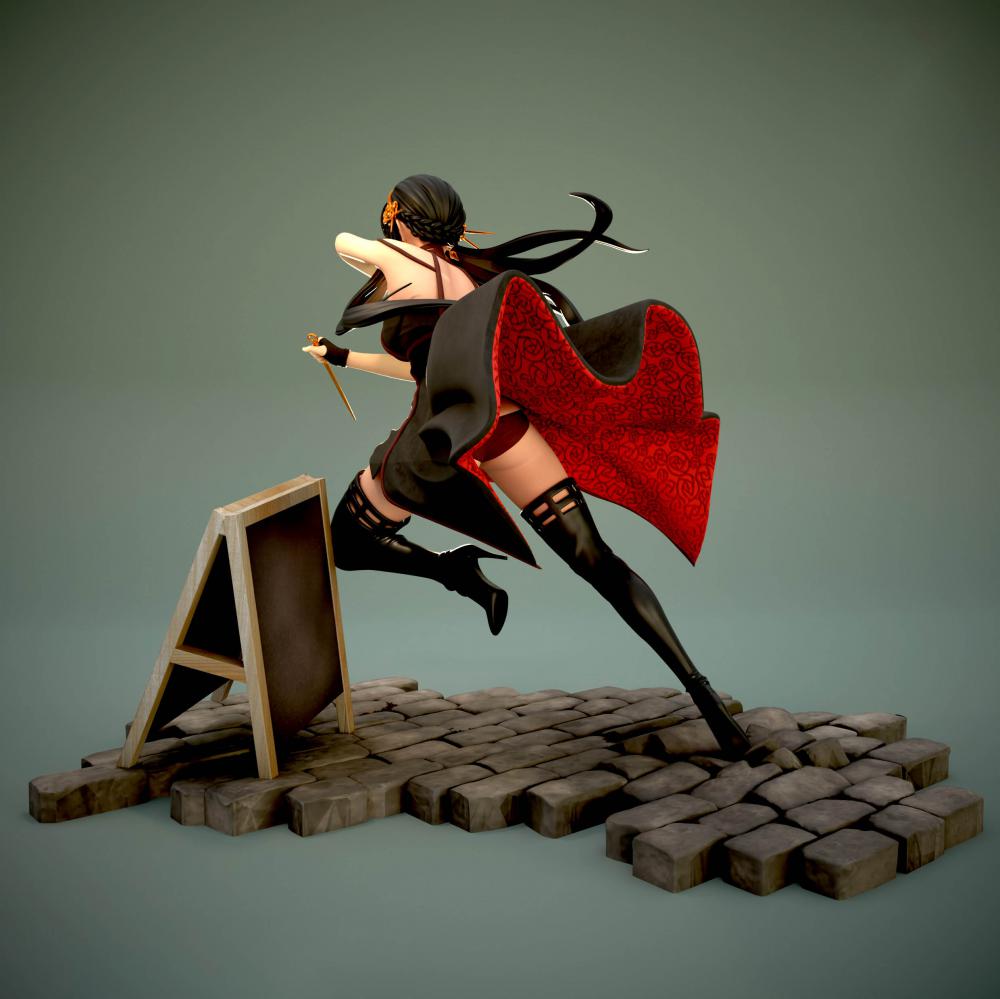 約爾 福杰3D打印模型