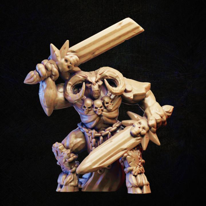 惡魔戰(zhàn)士3D打印模型