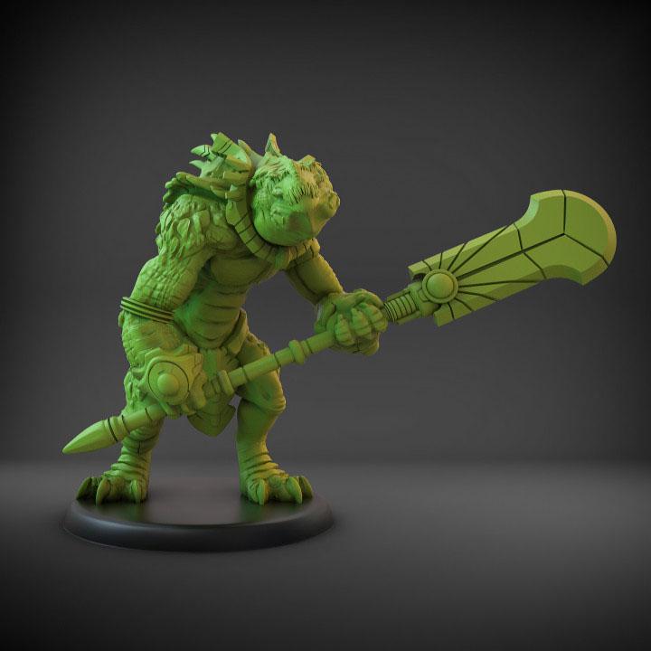 太陽斗士3D打印模型