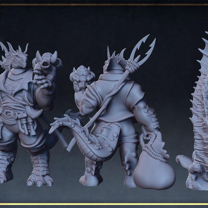 凱爾與奧比斯3D打印模型