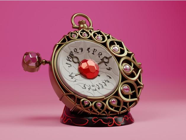 獵天使魔女 貝優(yōu)妮塔 胸針擺件3D打印模型